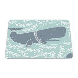 Bonamaison, Rectangle Pop Art Digital Printed Mouse Pad, Non-Slip Base, for Office and Home, Size: 22 x 18 cm