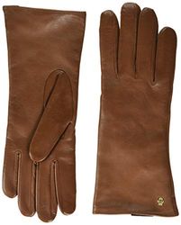 Roeckl dames prag leren handschoenen, Saddlebrown, 6.5