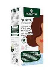 Herbatint Vegetal Color - Colorazione vegetale 100% naturale e biologico, HOT CHOCOLATE POWER - Cioccolato 100 grammi