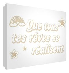 Feel Good Art Dik diamant gepolijst glas zoals acryl blok pasgeborenen baby cadeau (10,5 x 7,4 x 2 cm, beige)