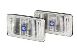 HELLA 1NB 005 860-601 Halogénio - Conjunto de farol de nevoeiro - Comet 450 - 12 V - montagem exterior - esquerda/direita - Conjunto - Quant. : 2