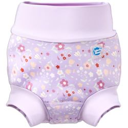 Splash About Happy Nappy Duo herbruikbare zwemluier, Lilac Spring, 0-3 maanden