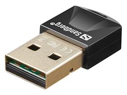 Sandberg USB Bluetooth 5.0 Dongle | USB Bluetooth Adapter for PC Laptop Desktop | Up to 20 Metre Range | Supports Windows 11/10/8/7 | Plug & Play | Bluetooth Receiver for Mouse Keyboard Headphones