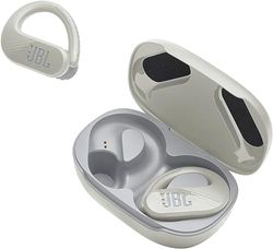 JBL Endurance Peak 3, Écouteurs de Sport sans Fil, Résistants à l'Eau avec Indice de Protection IP68, Jusqu'à 50 Heures d'Autonomie, en Blanc