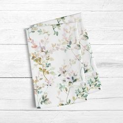 Belum Set de torchons 45 x 70 cm Fleurs