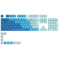 Glorious Gaming 115x GPBT Keycaps - Cherry Profile, Super Durable PBT Plastic, Eye Catching Aesthetics, Superior Sound, Original Typeface, German Layout - Ocean