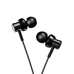 HiFuture HI5 - Auricolari in-ear USB C ad alta risoluzione con microfono, colore: Nero