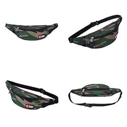 ST.RIGHT Moro Sac Banane Unisex-Youth, Green, 26 x 7 x 10 [cm]