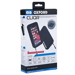 Oxford Products CLIQR - Funda Universal para Moto y Bicicleta, Black