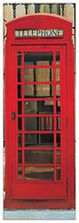 Telephone - Phone Box (Panel Decorativo 53x158 cm)