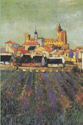 Journal: Vincent Van Gogh - View of Saintes Maries de la Mer