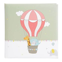 goldbuch Álbum de fotos con diseño infantil con 60 páginas blancas y pergamino, álbum de bebé para pegar papel, aprox. 25 x 25 x 4 cm