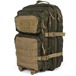 Mil-Tec Miltec Sac À Dos Us Assault Pack Grand Ranger Green/Coyo a Unisex, Vert, Taille Unique