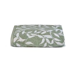 Dreams & Drapes Sandringham - Asciugamano da bagno in 100% cotone, 70 x 130 cm, colore: salvia