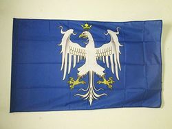 AZ FLAG Flaga Księstwa Modeny Avant 1830 90x60cm - Starożytna włoska flaga - Włochy 60 x 90 cm Pokrowiec na słupek