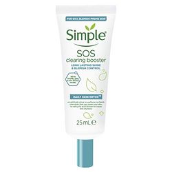 Simple Daily Skin Detox Spot Cream & Moisturiser SOS Clearing Booster 8x25 ml