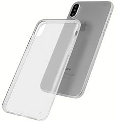 mumbi 26011 fodral kompatibelt med iPhone X/XS mobiltelefonfodral tunn, transparent
