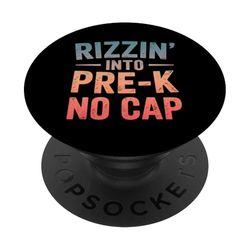 Pre-K Regreso a la escuela Rizzin en Pre-K Niños Niñas PopSockets PopGrip Adhesivo