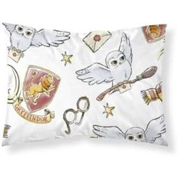 BELUM | Funda Almohada Harry Potter, Funda de Almohada 100% algodón Hedwig de 40x60