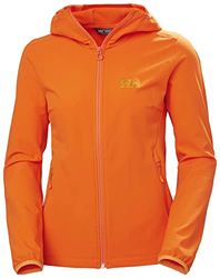 Helly Hansen W Cascade Shield-Chaqueta Shell, 226 Naranja Brillante, L para Mujer