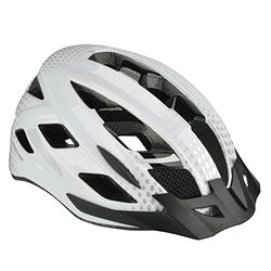 Fischer Capacete urbano para bicicleta adulto, LANO branco, L/XL 58-61