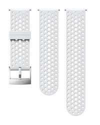 Suunto SS050224000 Pulseira de substituição original para todos os relógios Suunto Spartan Sport WRH e Suunto 9, silicone, comprimento: 22,9 cm, largura: 24 mm, inclui pinos de fixação,