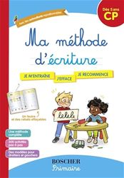 Ma méthode d'écriture: Avec des autocollants repositionnables, 1 feutre et des rabats effaçables