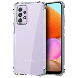 Coole beschermhoes voor Samsung A325 Galaxy A32 4G Antishock transparant