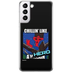 ERT GROUP mobiltelefonfodral för Samsung S21 PLUS originalt och officiellt licensierat Marvel mönster Spider Man 033 optimalt anpassad till formen på mobiltelefonen, fodral tillverkad av TPU-plast
