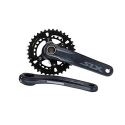 SHIMANO, 36/26 tanden, Zwart, IFCM71202BAX66 SLX FC-M7100 SLX kettingset, dubbel 36/26, 12-versnellingen, 48,8 mm kettinglijn, 175 mm