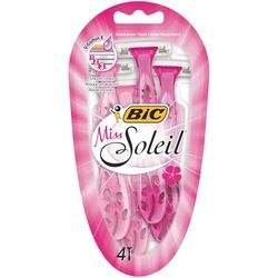 BIC Miss Soleil Disposable Women's Razors, 4 each