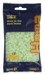 Hama - Saco com contas, branco, 10 cm (JBM 207-55)
