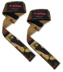 Harbinger Padded Cotton Lifting Straps Camo, Cinghie di Sollevamento in Cotone Unisex-Adulto, 1 Size (21.5')
