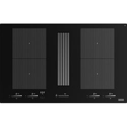 Franke induction hob which is integrated with a hood with 4 heating fields and 7.4 kW of power Mythos 2gether FMY 8391R HI - 340.0705.335
