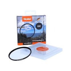 Rollei Extremium UV Round Filter 72 mm - Filtro UV e filtro protetor com anel de titânio de vidro Gorilla com revestimento especial - tamanho: 72 mm