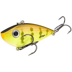 Strike King REYESDTT12-650 Red Eyed Shad Tungsten 2 Tap, Chartreuse Perch