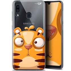 Caseink fodral för Samsung Galaxy A30 (6.4) Gel HD [ ny kollektion - mjuk - stötskyddad - tryckt i Frankrike] tecknad tiger