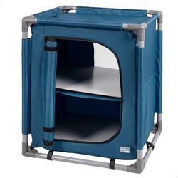 AKTIVE 63013 - Armoire de Camping avec Fermeture Éclair, Dimensions 56X46X66cm, Poids Max 25 kg, Armoire de Cuisine de Camping, Armoires de Camping, Meubles de Camping, Meubles de Camping