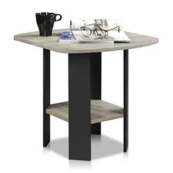 Furinno Mesa auxiliar French Oak Grey individualmente