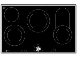 Neff T18bt16 N0 Almofadas elétricas/vitrocerâmica/79,50 cm/interface de cozinha vitrocerâmica/vidro e cerâmica/preto