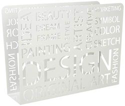 HAKU Möbel Cabide branco, branco, metal, metal - Dim. : AN 35 cm x L 26 cm x P 10 cm, estilo: Moderno