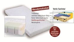 Aro Artländer 9207210 Vario-Sanistar - Colchón de bambú (60 x 120 cm)