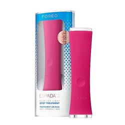 Foreo Espada 2, Terapia a Luce LED, Dispositivo di Skincare Anti-Acne a Luce Pulsata- Silicone Medico, Trattamento Viso per Cicatrici, per Brufoli e Macchie Viso, Approvato dalla FDA, Fuchsia