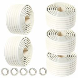 HIMRY Universel Rouleau de Mousse, 1000cm x 80mm, Epaissir Mousse Antichoc Sécurité pour Bébé Kits, Enfants sécurité Anti-Crash, Tout Usage sécurité de bébé Protecteur. 5x2m, Off-Blanc, KXD7002