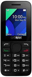 Alcatel 1054d 4,57 cm (1,8 Pulgadas) Funda 10.54 (Dual SIM, Bluetooth, Linterna, 800 mAh Batería, Radio, FM, Lector de Tarjetas MicroSD), Color Blanco