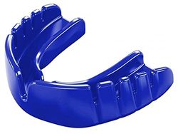 adidas Unisex - Adulti OPRO Gen4 Snap-Fit Paradenti Blu, Senior