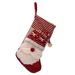 Vacchetti Giuseppe Christmas Stocking, Canvas, red, M