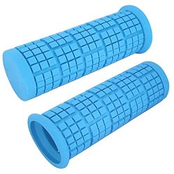 cyclingcolors BIKE HANDLEBAR GRIPS SYSTEM GRIPSHIFT 22MM 85MM COMFORT SOFT TOUCH MTB ROAD CITY (Blue)