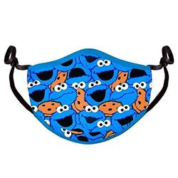 Difuzed Rue Sésam Bleu-masker, verstelbaar, uniseks, voor volwassenen, Blauw., Ajustable
