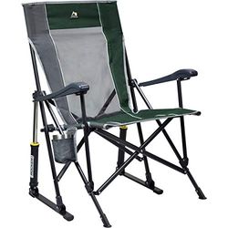GCI Outdoor Roadtrip Rocker, Acier, Maille, Vert, Gris, Noir, Taille Unique